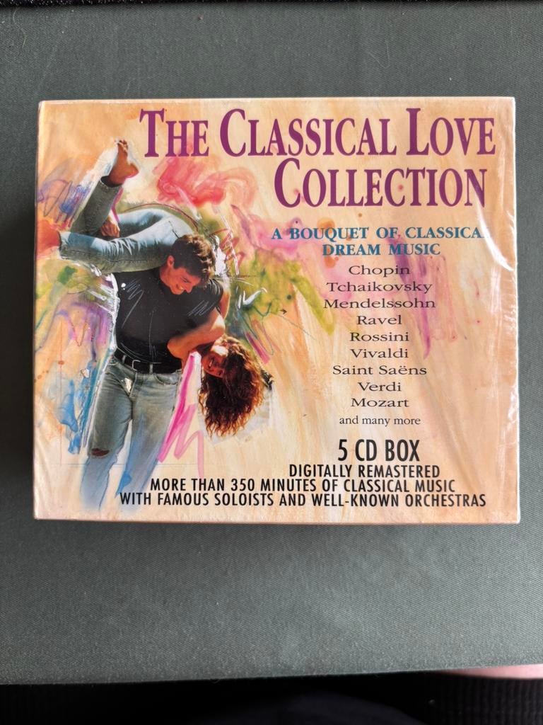 The classical love collection box van 5cd’s, Ophalen of Verzenden, Nieuw in verpakking, Klassiek, Boxset