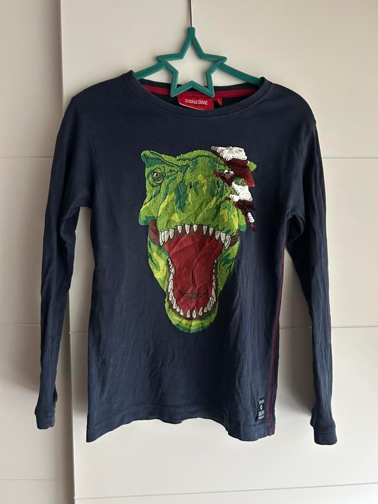 Someone longsleeve dino maat 116, Ophalen of Verzenden, Zo goed als nieuw