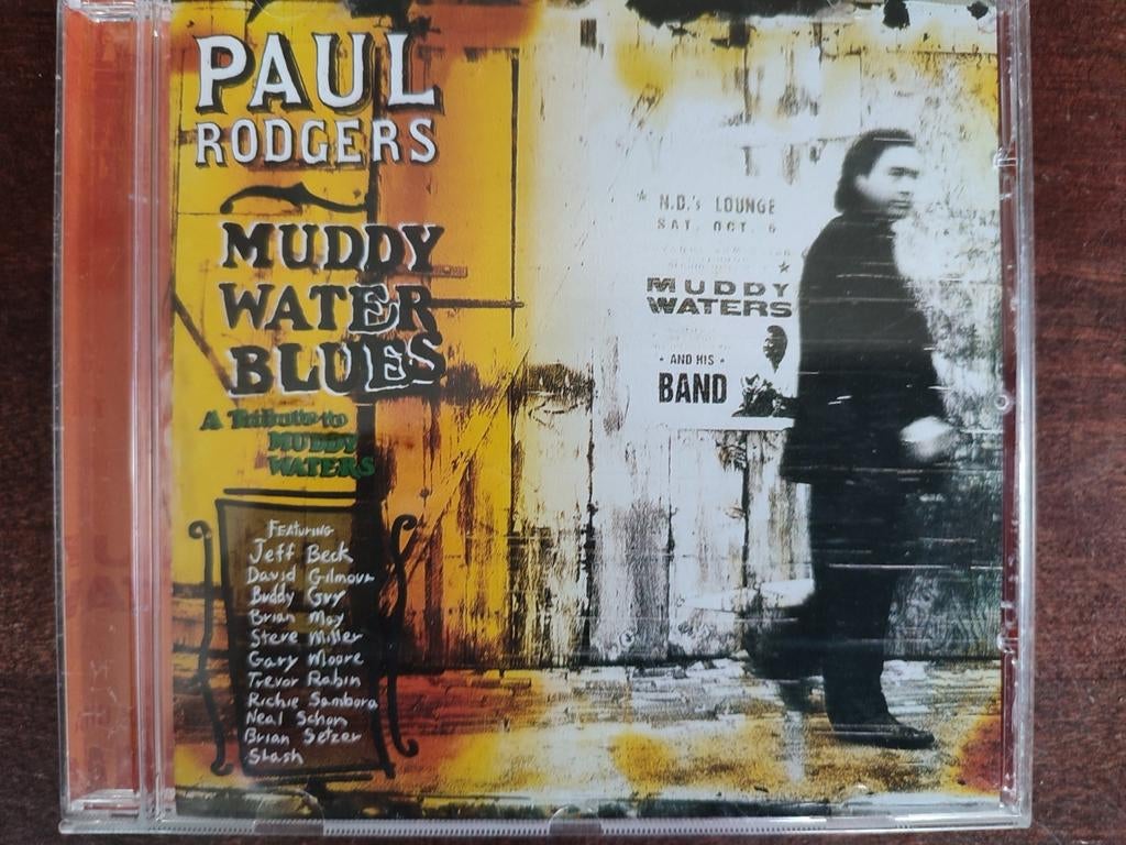 CD : PAUL RODGERS - MUDDY WATER BLUES, Ophalen of Verzenden, Gebruikt, Blues