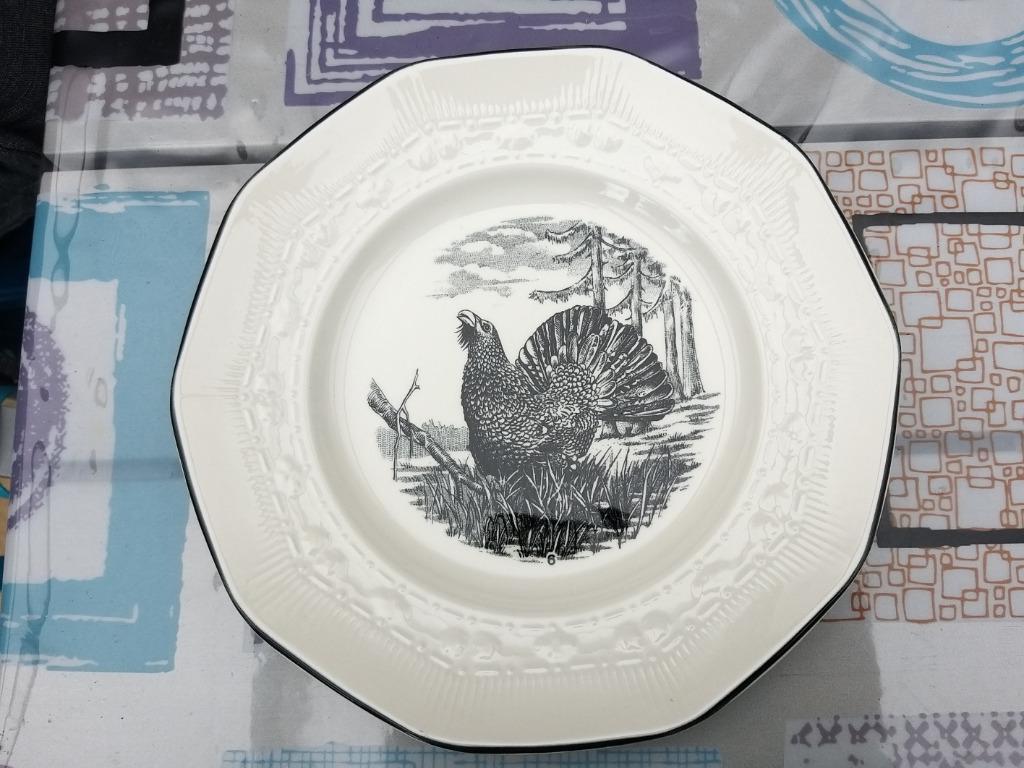 assiette Keramis dindon, Ophalen of Verzenden