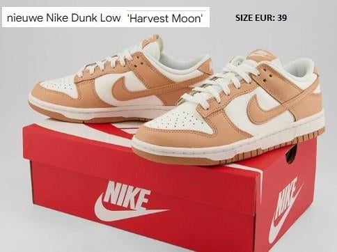 NIKE  Dunk LOW size 39 " Harvest Moon ", Enlèvement ou Envoi, Sneakers et Baskets, Nike, Comme neuf