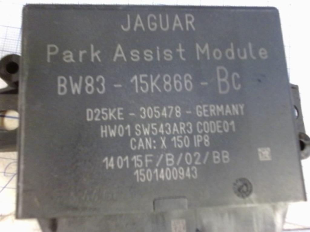 Module de stationnement Jaguar XF1 BW83-15K866-BC (451A), Enlèvement, Utilisé, Jaguar