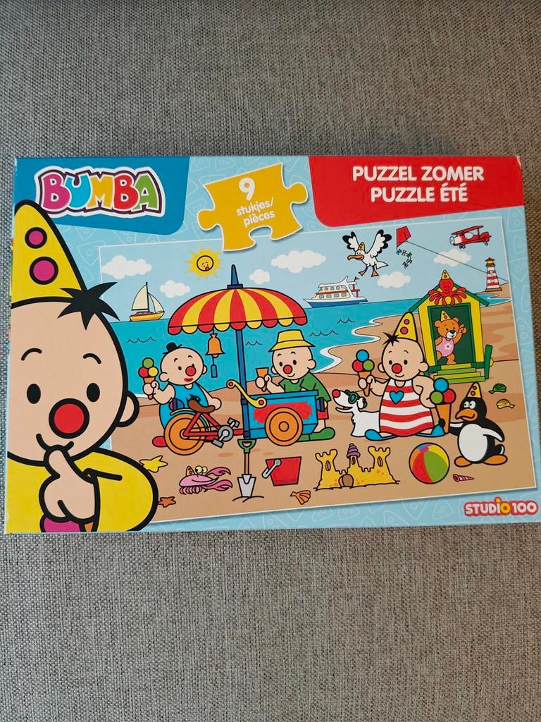 Bumba puzzel 9 stuks, Ophalen, Minder dan 10 stukjes, Zo goed als nieuw, 6 maanden tot 2 jaar