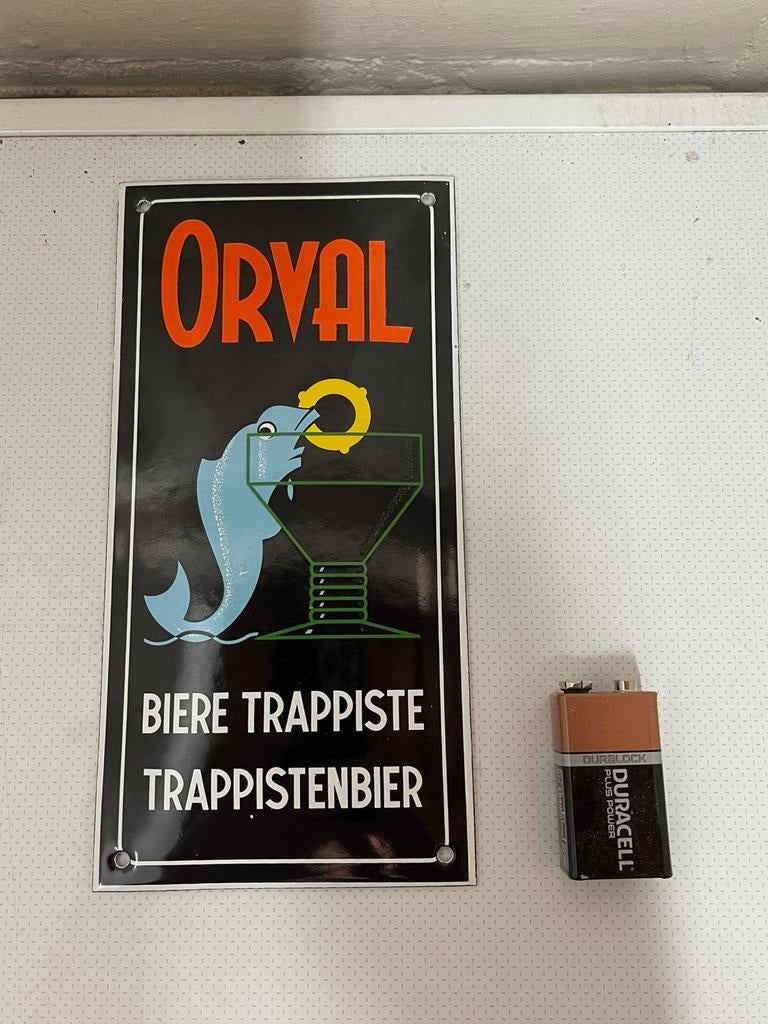 Orval kleine emaille 3 (10 op 20), Enlèvement ou Envoi, Comme neuf