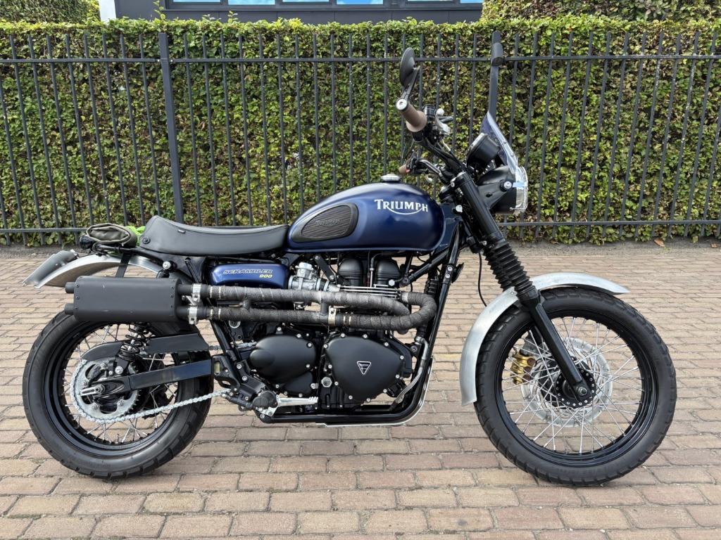 Triumph Scrambler 900, Motoren, 2 cilinders, Motorrijbewijs A, Bedrijf, Meer dan 35 kW