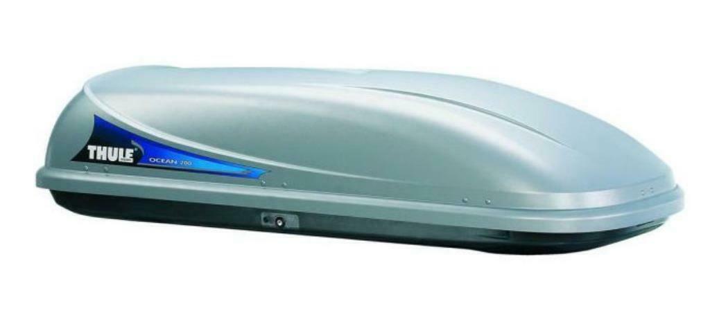 Te huur dakkoffer Thule Ocean 200 450liter, Ophalen of Verzenden
