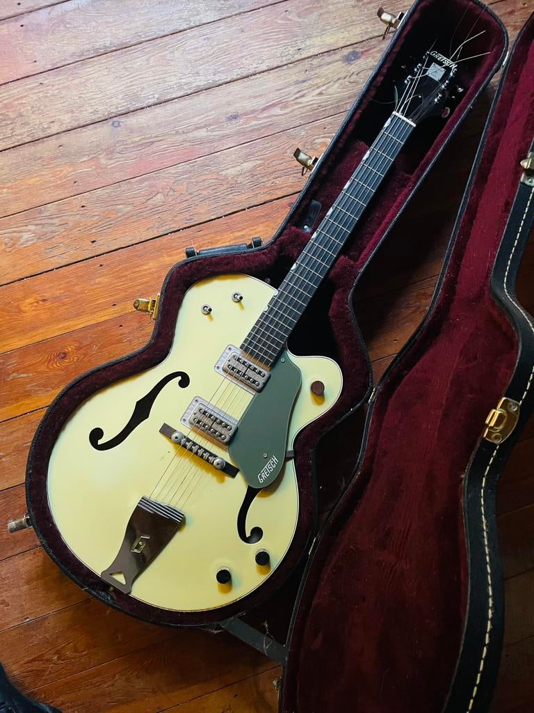 Gretsch anniversary Japan 2005, Musique & Instruments, Enlèvement ou Envoi, Comme neuf, Hollow body, Autres marques