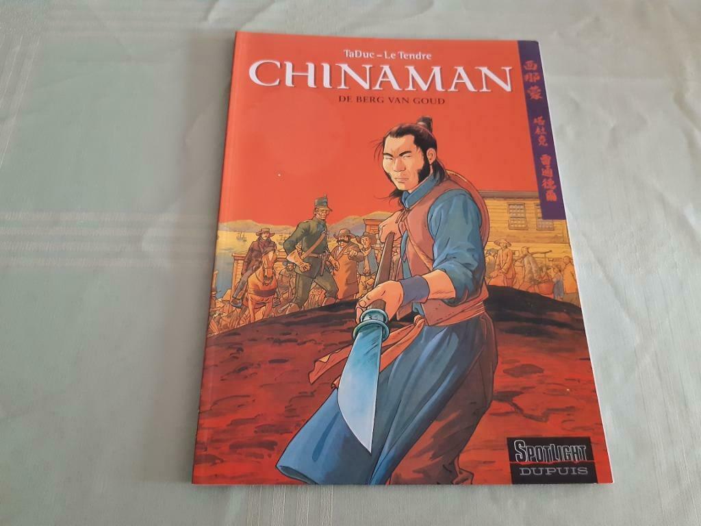 Chinaman1.De berg van goud., Boeken, Stripverhalen, Eén stripboek, Ophalen of Verzenden, Zo goed als nieuw