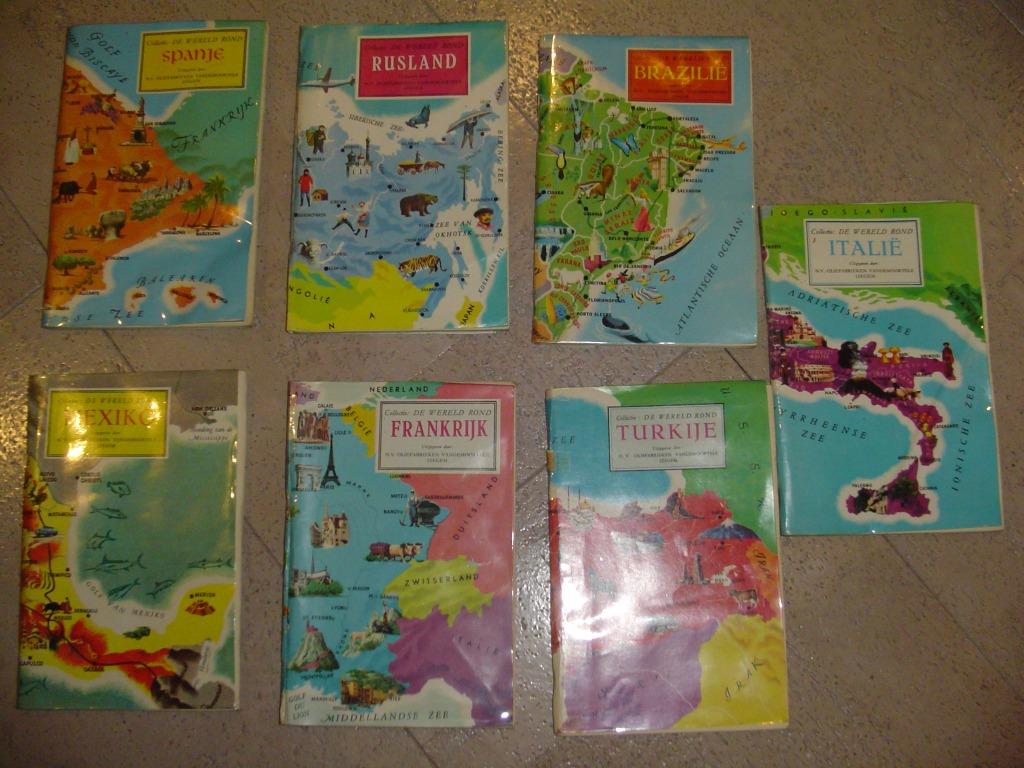 Collectie: de wereld rond, Ophalen of Verzenden, Gelezen, Plaatjesalbum