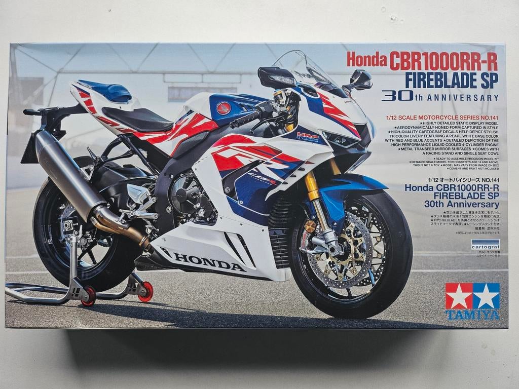 Tamiya 1/12 Honda CBR1000RR-R Fireblade SP 30th Anniversary, Hobby en Vrije tijd, Ophalen of Verzenden, Nieuw, Tamiya