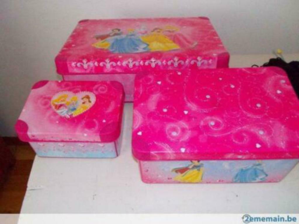 curver lot de boîtes de rangement princesses, Kinderen en Baby's, Ophalen