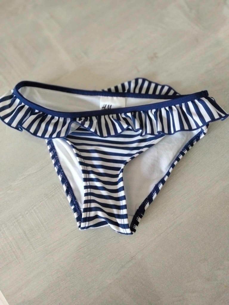 zwembroek / gestreepte bikini broek maat 122 - 128, Broek, Meisje, H&M, Ophalen of Verzenden