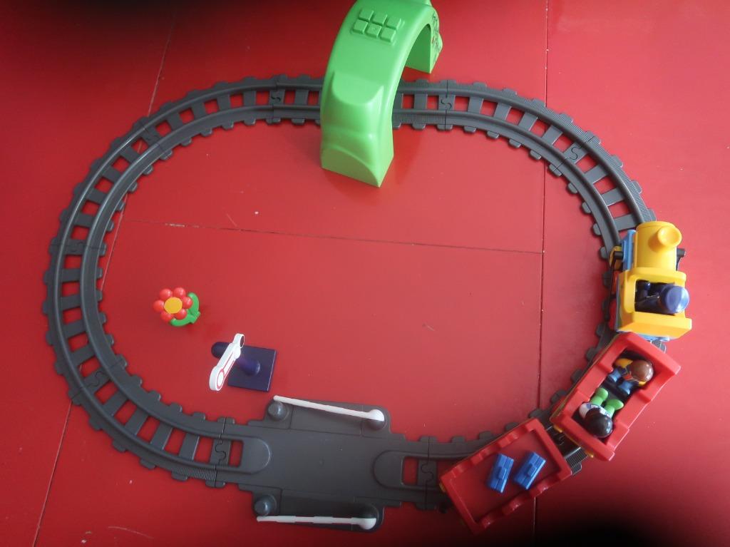 playmobil 123 treinbaan, Enlèvement ou Envoi, Comme neuf, Ensemble complet