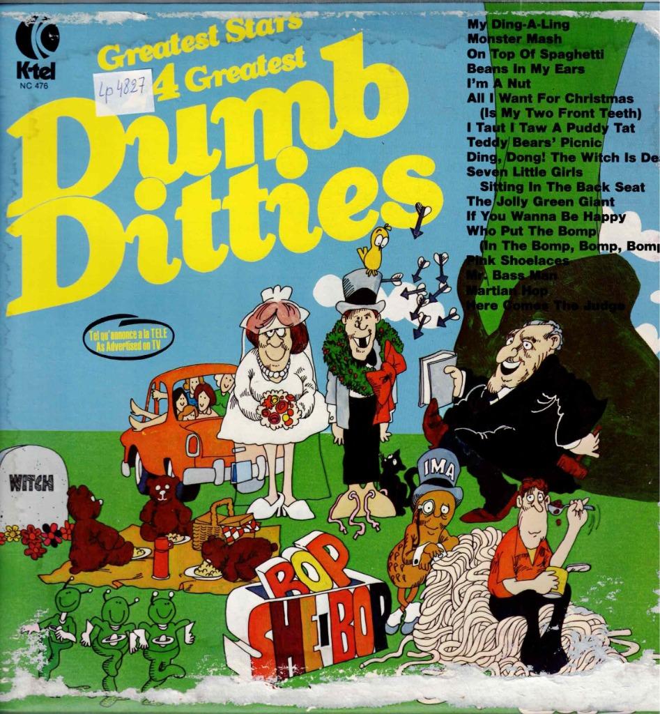 Vinyl, LP    -   24 Greatest Dumb Ditties, Enlèvement ou Envoi, Autres formats