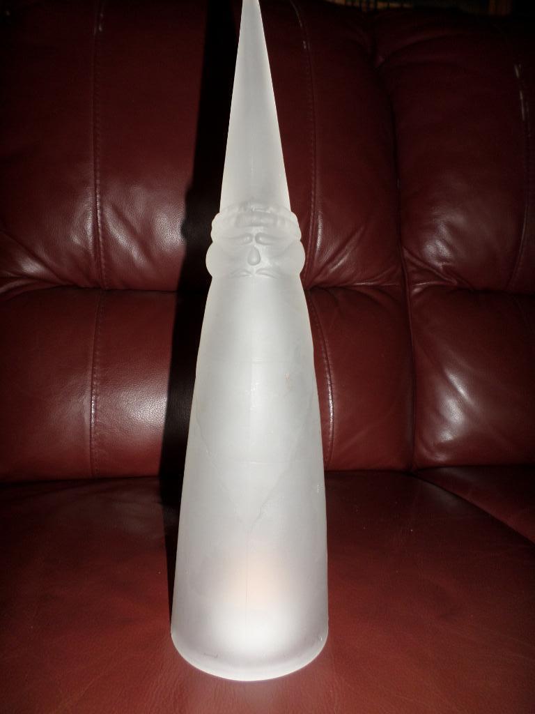 Pere Noël en verre photophore, Enlèvement ou Envoi, Neuf