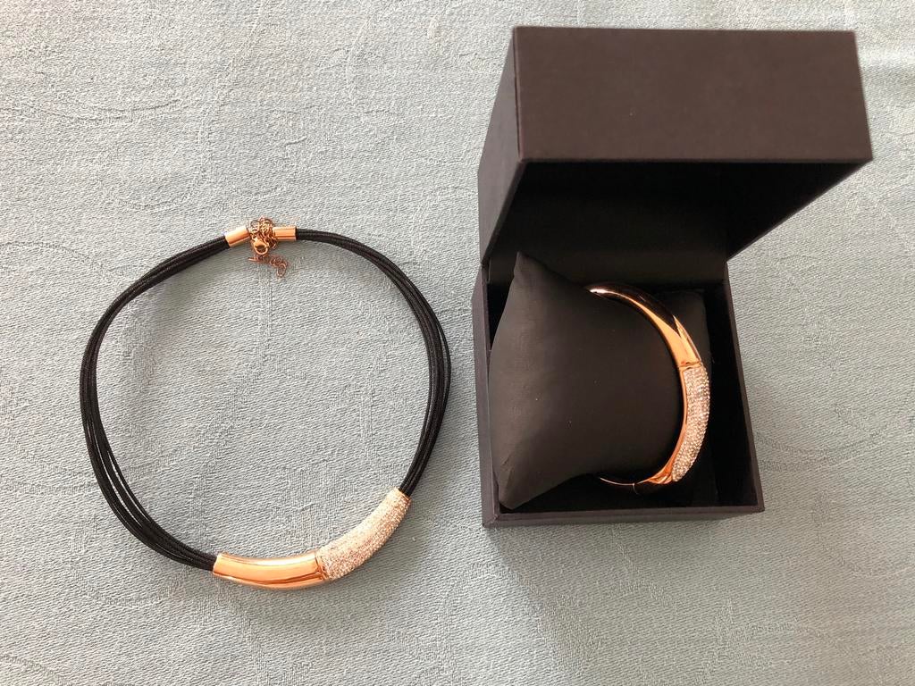 Ketting en armband Victoria, Handtassen en Accessoires, Kettingen, Ophalen