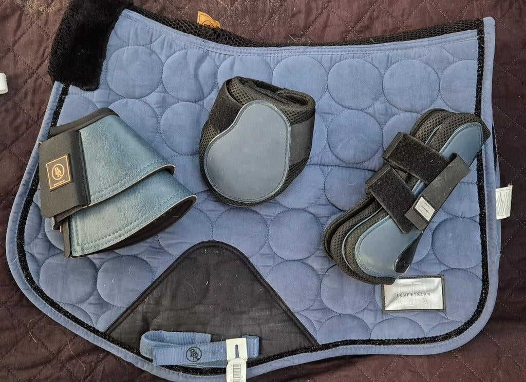 Leuk setje blauw maat pony, Dieren en Toebehoren, Ophalen of Verzenden