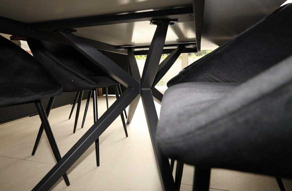 Eettafel kerammiek wit, Neuf, 100 à 150 cm, Enlèvement, Autres matériaux
