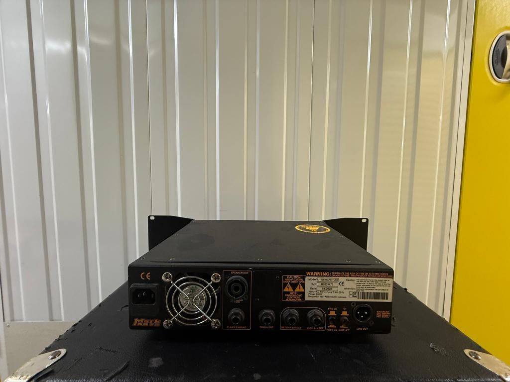 Markbass Little Mark Tube met rack ears, Musique & Instruments, Enlèvement, Utilisé, Guitare basse, 100 watts ou plus