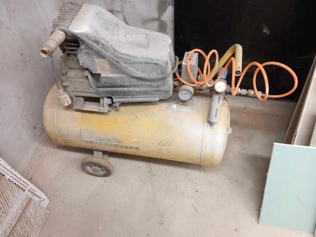 Compressor Mecafer, Doe-het-zelf en Bouw, Ophalen