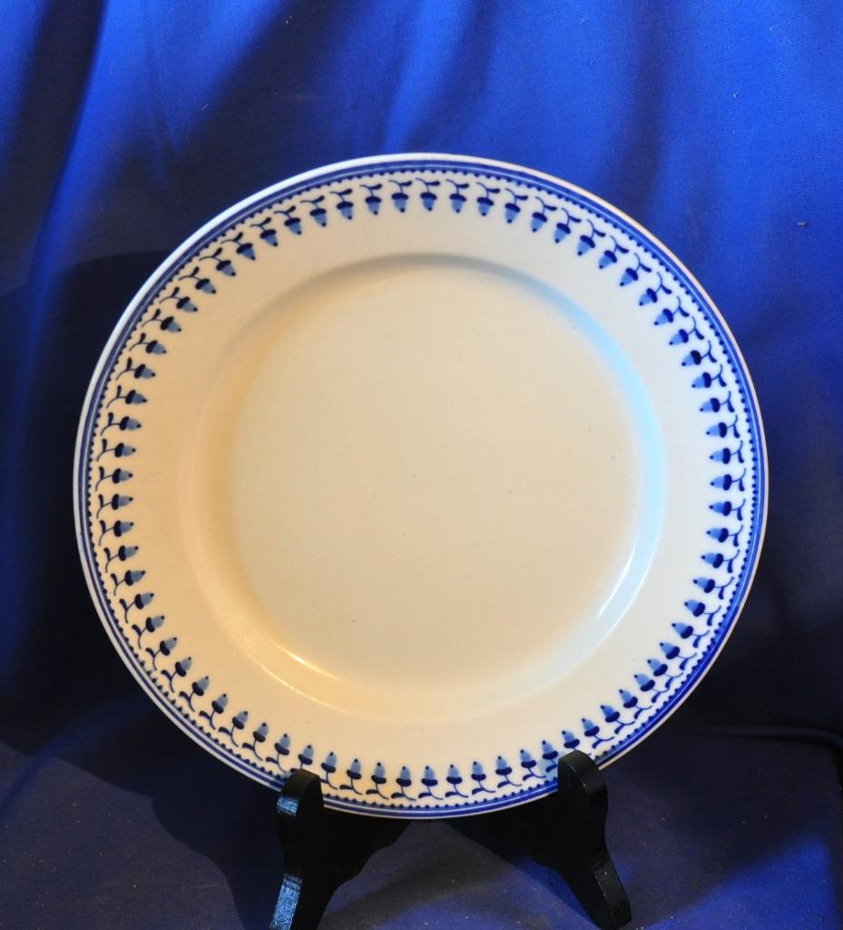 assiette plate tournai motif guirlande aux glands (s203), Enlèvement ou Envoi
