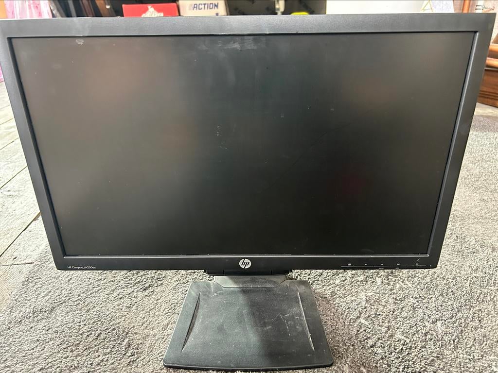 Hp Compaq LA 2306x scherm 📺 professioneel, Computers en Software, Monitoren, Ophalen, Zo goed als nieuw, In hoogte verstelbaar