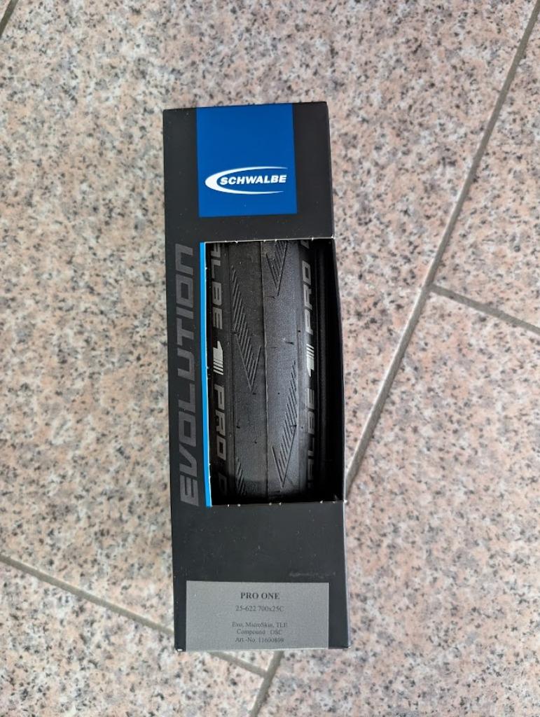 Schwalbe Pro One TLE 700x25c binnenbandloze band, Fietsen en Brommers, Fietsonderdelen, Ophalen of Verzenden, Nieuw, Band
