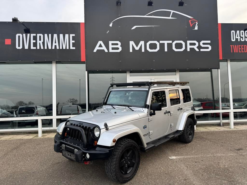 Jeep Wrangler 2.8CRD Unlimited ARCTIC Editie LICHTE VRACHT, Auto's, Leder, Bedrijf, Te koop, Handgeschakeld