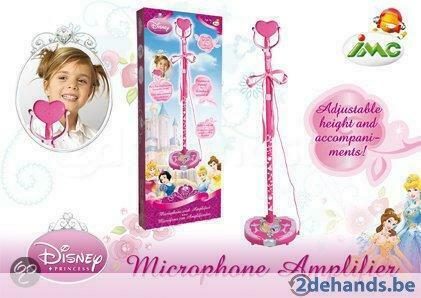 Disney Prinses Microfoon Princess microfoon op  standaard, Ophalen of Verzenden, Gebruikt