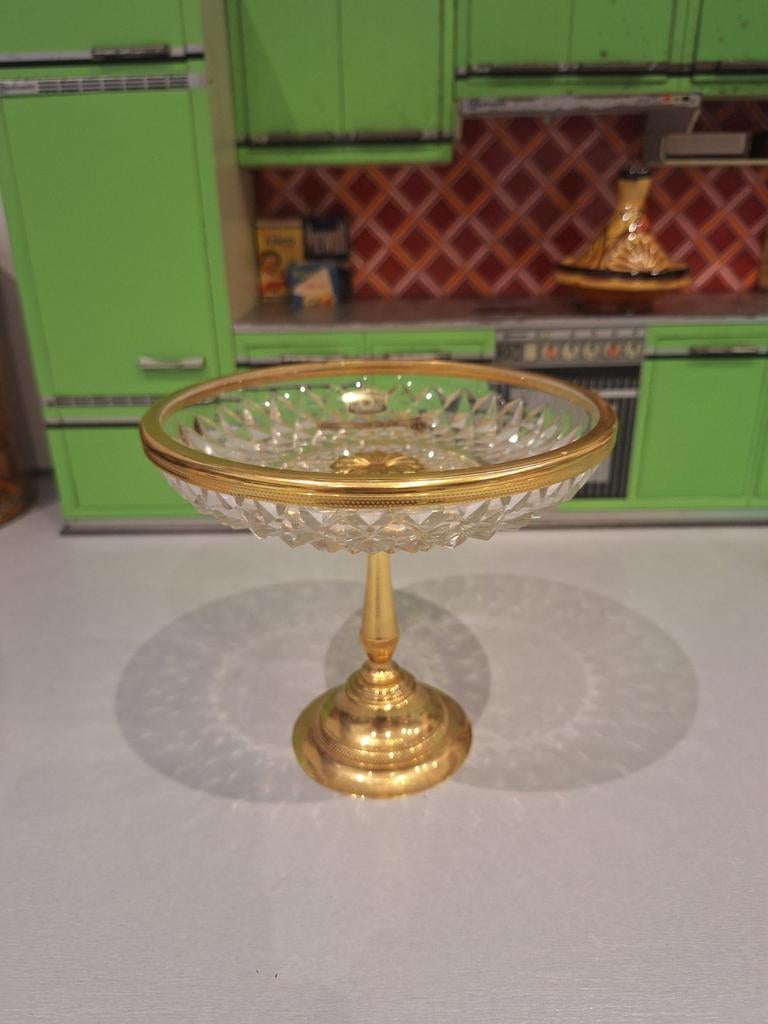Val Saint Lambert Coupe, Antiquités & Art, Antiquités | Verre & Cristal, Enlèvement ou Envoi