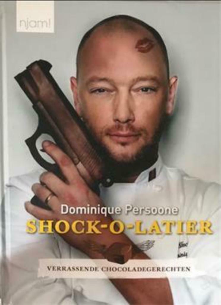 Shock-o-latier, Dominique Persoone, Boeken, Ophalen of Verzenden, Gelezen, Taart, Gebak en Desserts