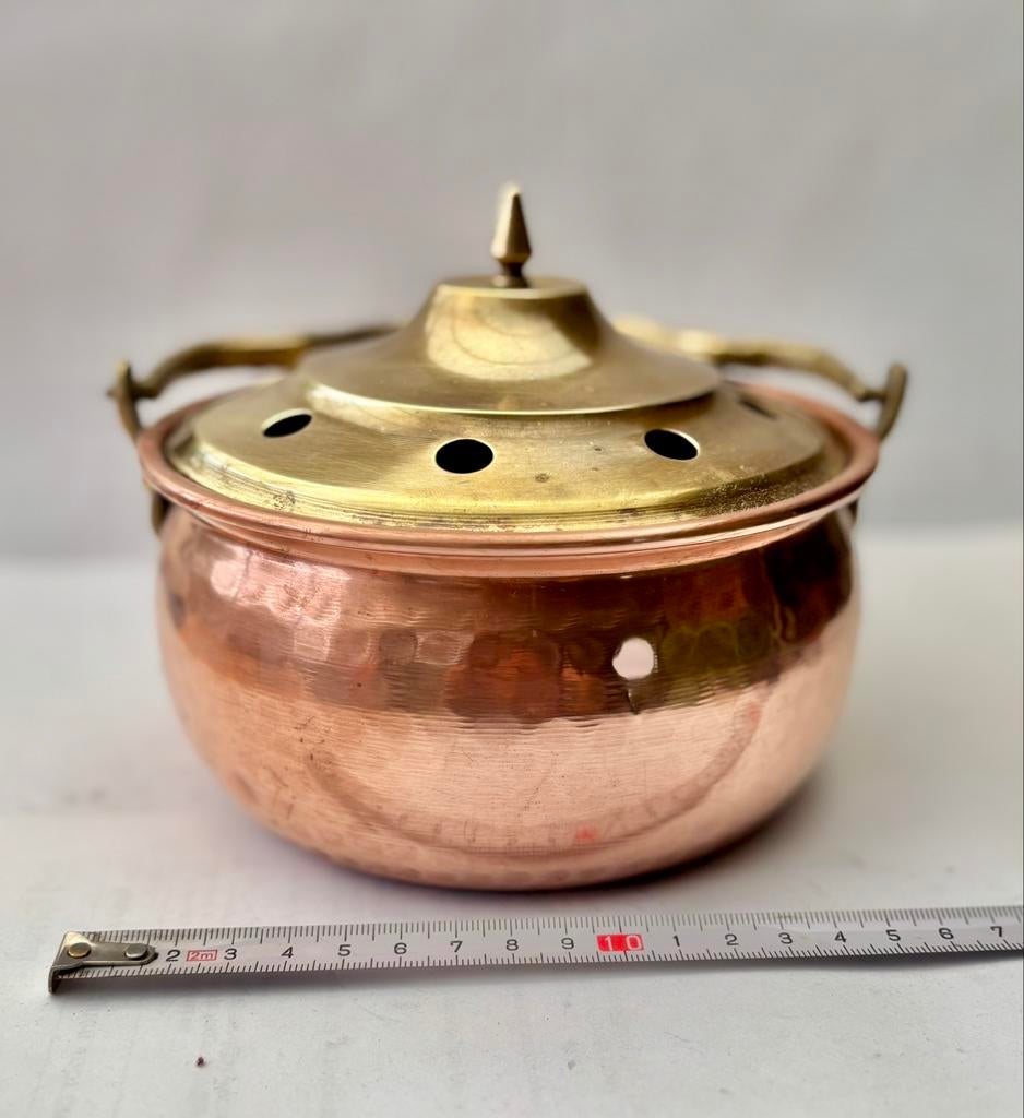 Koperen waterverdamper, Antiek en Kunst, Ophalen, Koper