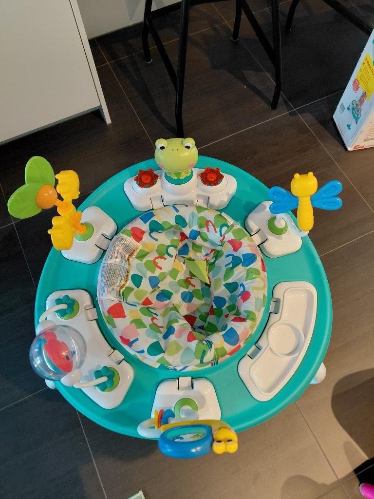 Bright starts bounce bounce baby 2 in 1, Ophalen of Verzenden, Zo goed als nieuw