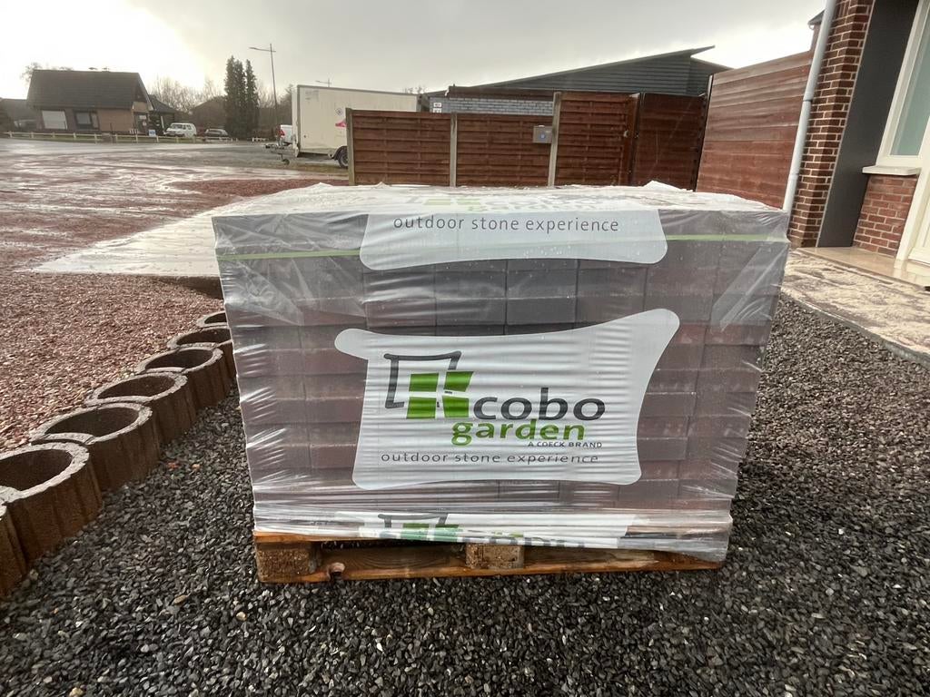 Coeck betonklinker inline herfst 15x15x6, Tuin en Terras, Ophalen, Zo goed als nieuw