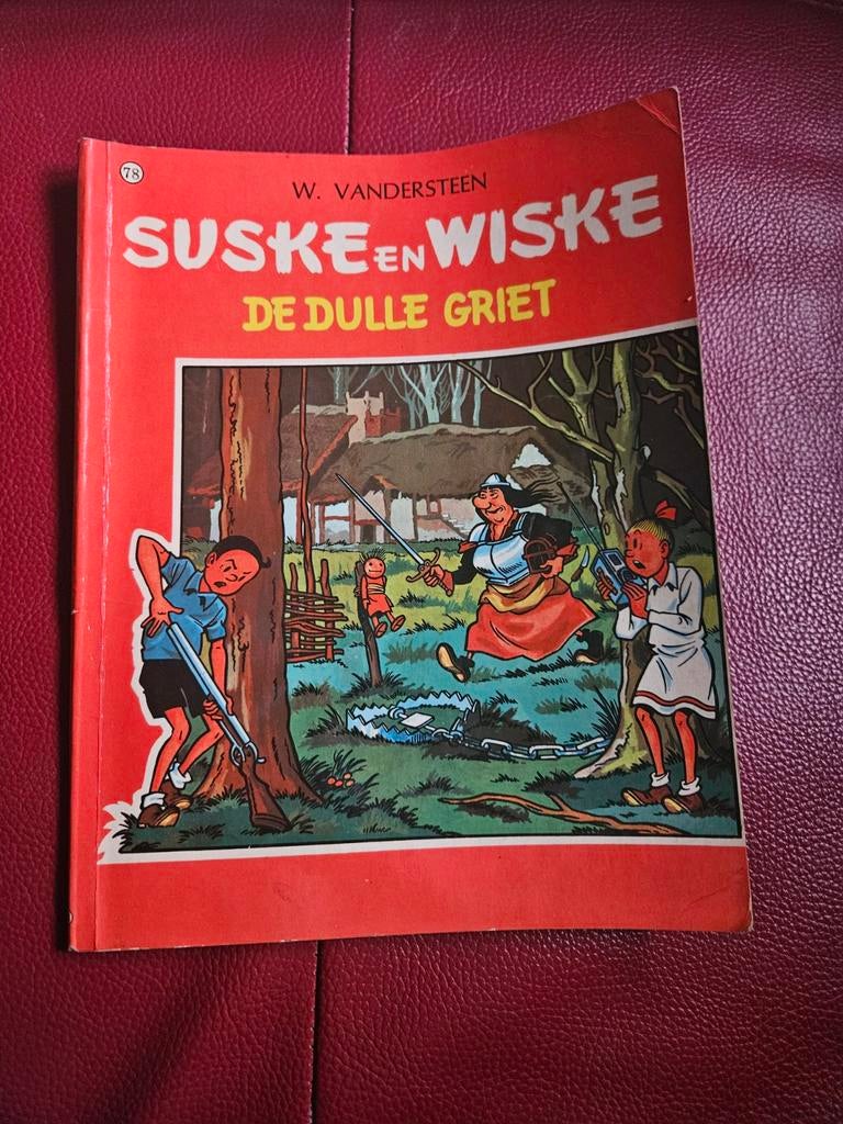 Suske&wiske, de dulle griet, Boeken, Gelezen, Willy Vandersteen, Eén stripboek, Ophalen of Verzenden