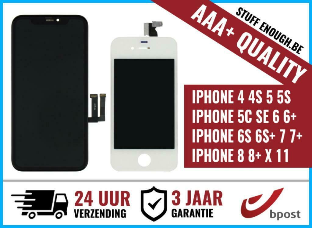 iPhone Scherm Touchscreen Reparatie 5 6 7 8 X 11 12 13 14 15, Telecommunicatie, Verzenden, Nieuw, Overige typen, Apple iPhone