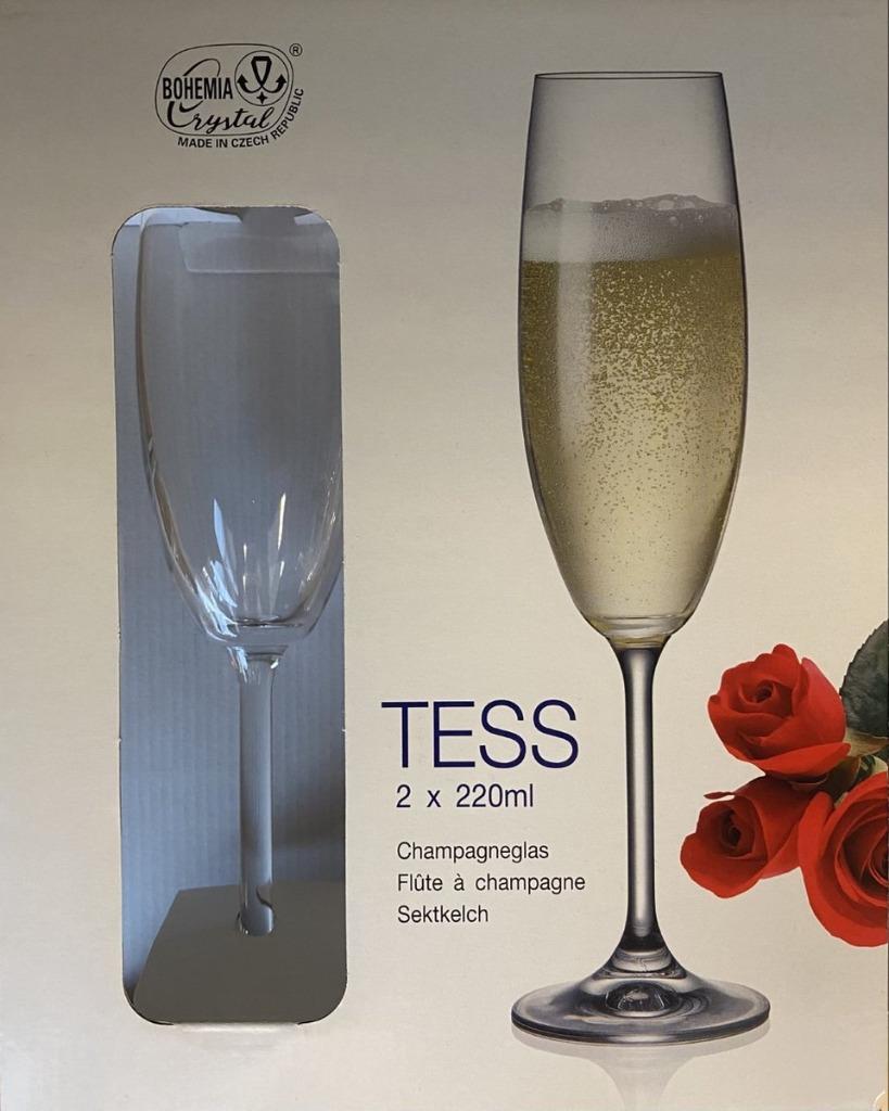 TESS Bohemia Crystal Champagneglazen, Enlèvement ou Envoi