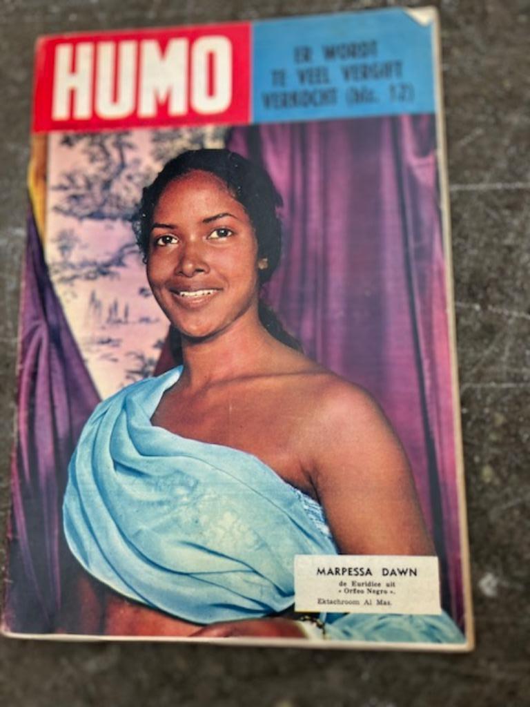 OUDE HUMO NR 992 VAN 13 SEPTEMBER 1959 24 STE JAARGANG, Verzamelen, Tijdschriften, Kranten en Knipsels, Ophalen of Verzenden, 1940 tot 1960