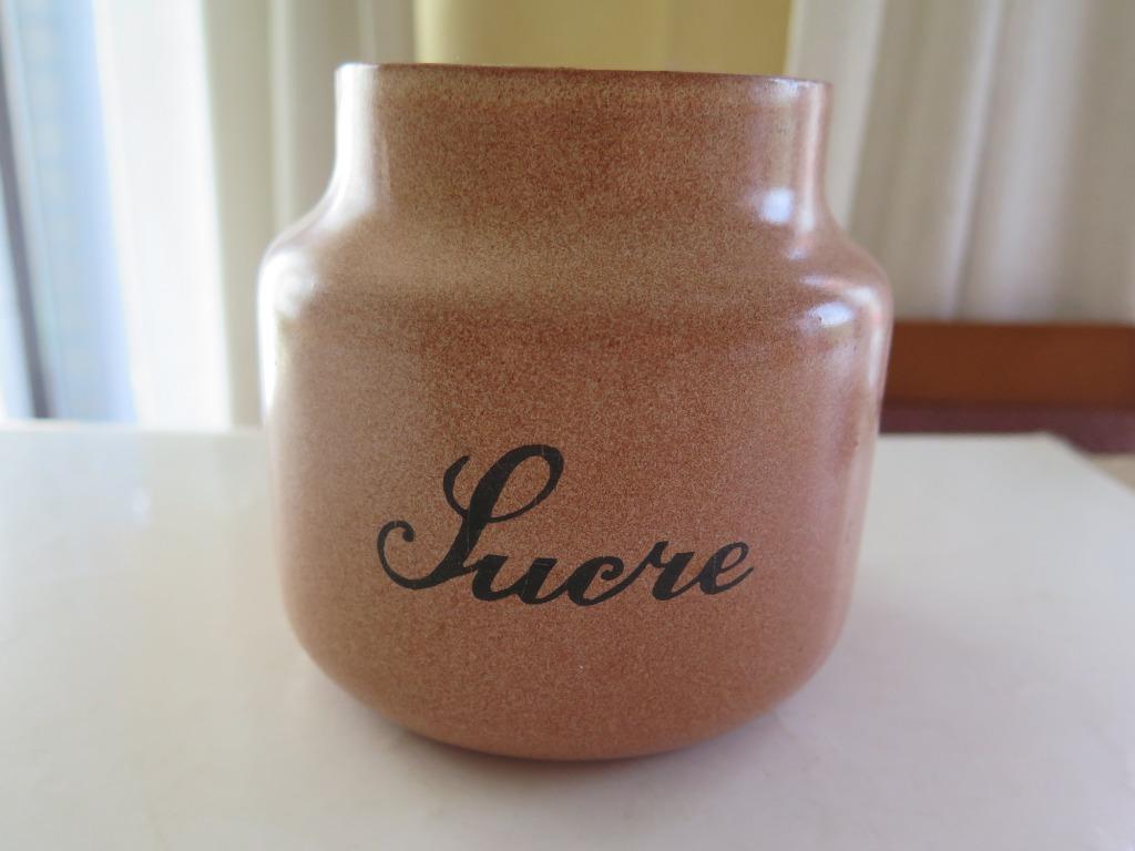 pot à sucre, Poterie rustique, Poterie, Comme neuf, Enlèvement