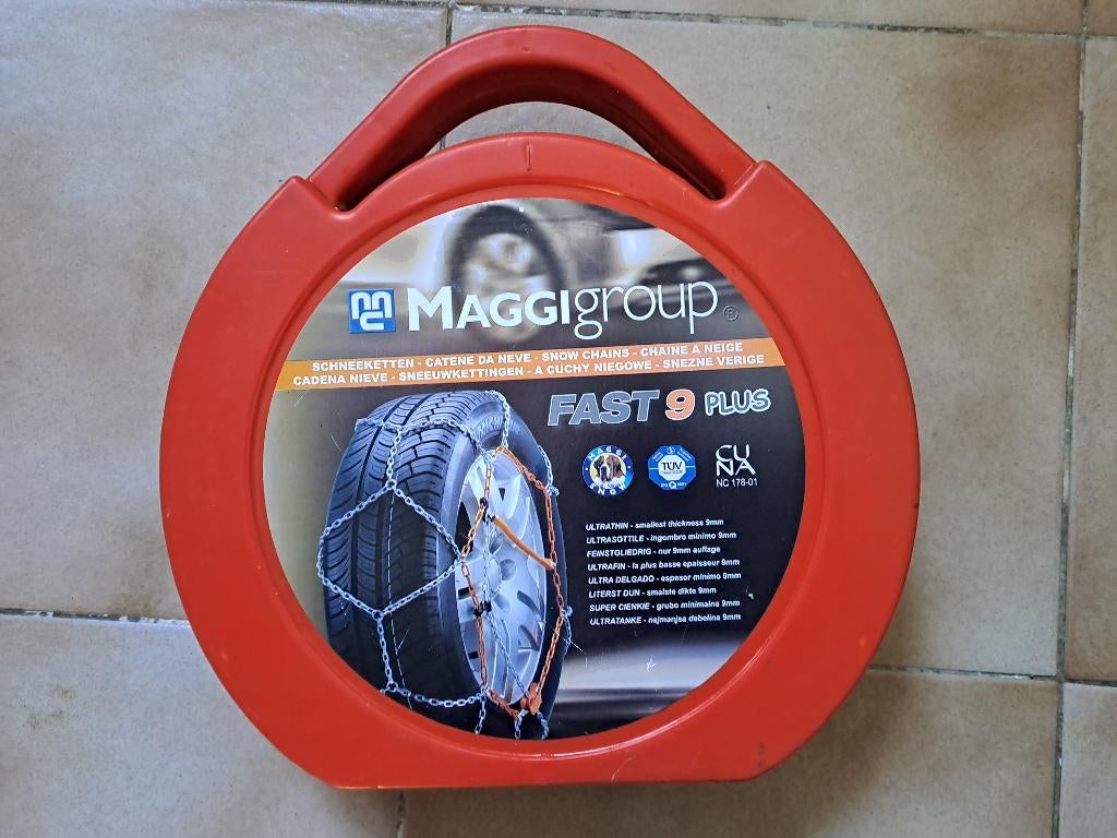NIEUWE sneeuwkettingen merk MAGGI voor banden van 15-17 inch, Auto diversen, Sneeuwkettingen, Ophalen, Nieuw