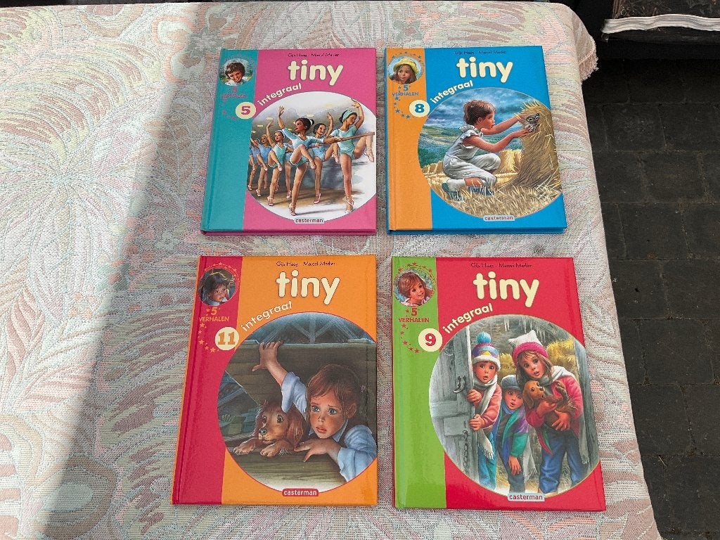 Tiny integraal nr. 5 8 9 11 nieuw , elk boek 5 verhaaltjes, Boeken, Ophalen, Nieuw, Gijs Haag - Marcel Marlier