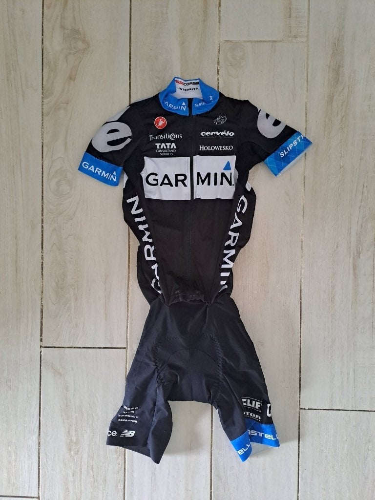 Wielertrui Garmin Sharp 2011, Vélos & Vélomoteurs, Enlèvement ou Envoi, Utilisé, Hommes