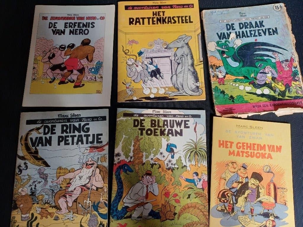Nero strips, Boeken, Meerdere stripboeken, Ophalen, Gelezen