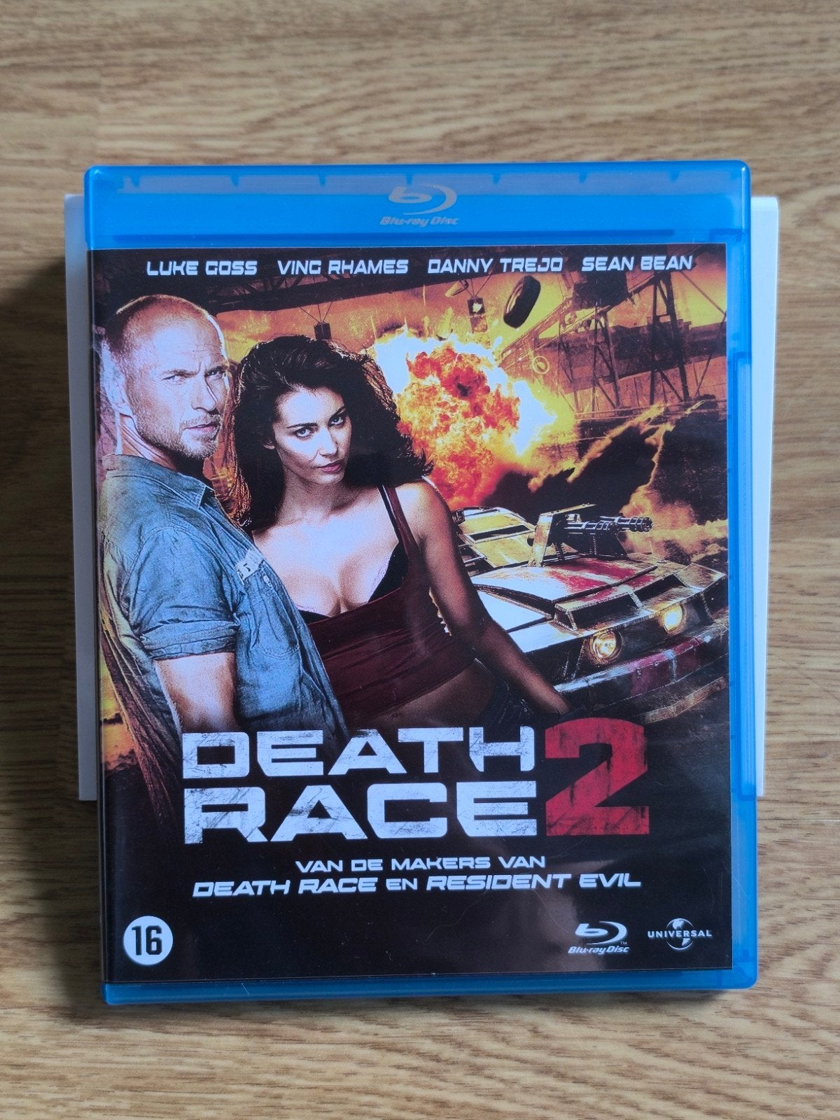 death race 2 blu ray - Luke goss - sean bean - NL/FR ., Vanaf 16 jaar, Film, Actie, Ophalen of Verzenden