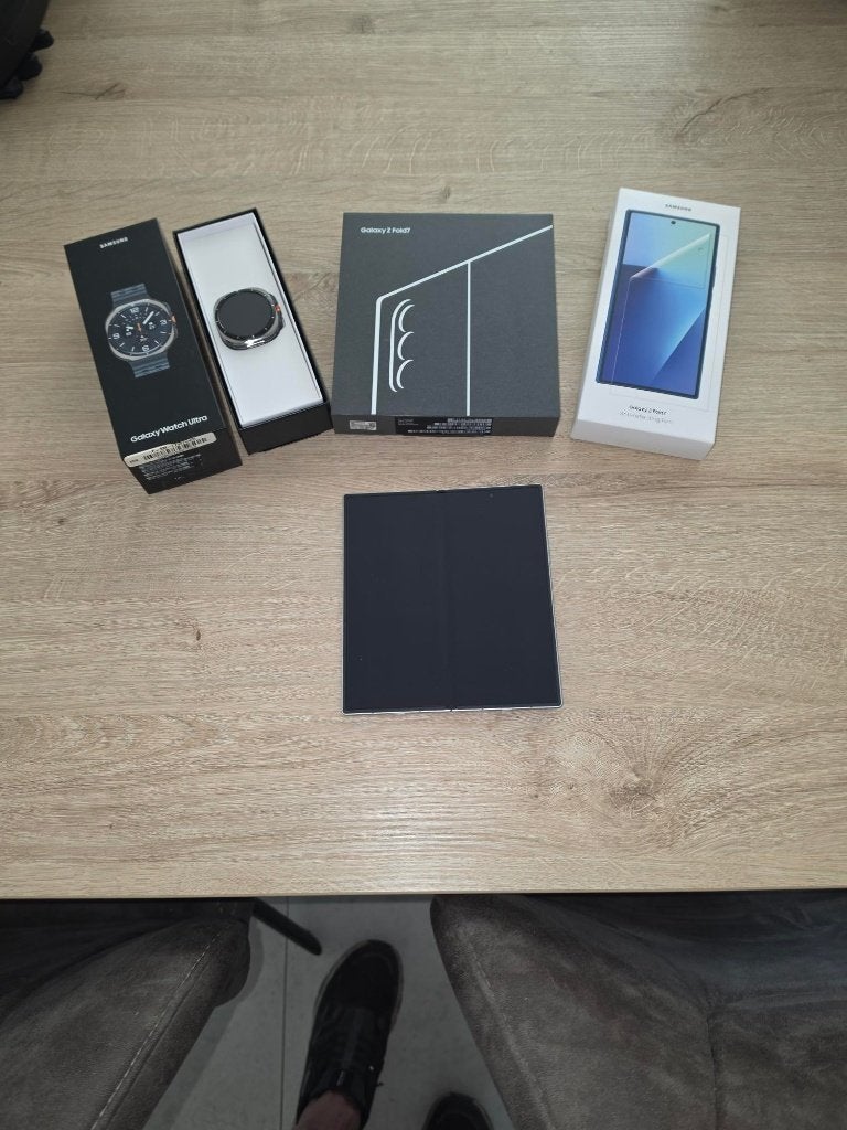 samsung fold7 + galaxy watch ultra, Ophalen, Zo goed als nieuw, Zonder simlock, Zonder abonnement
