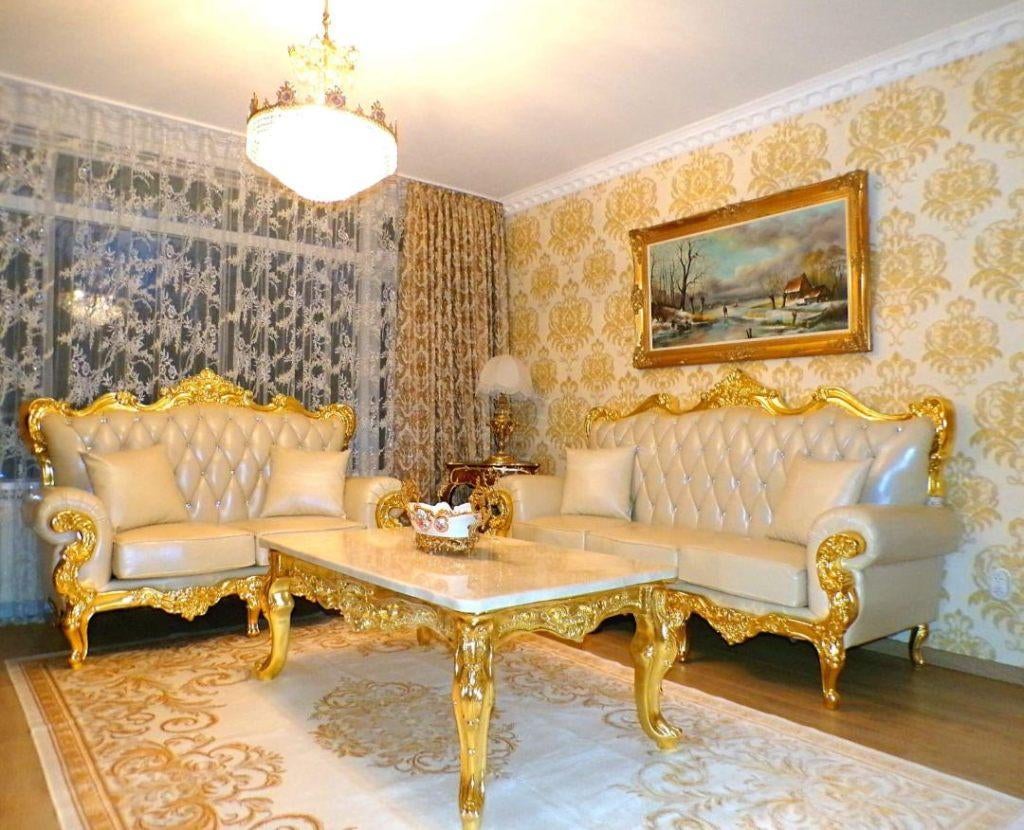 Luxe Italiaans bankstel + salontafel (nieuwstaat!), Enlèvement