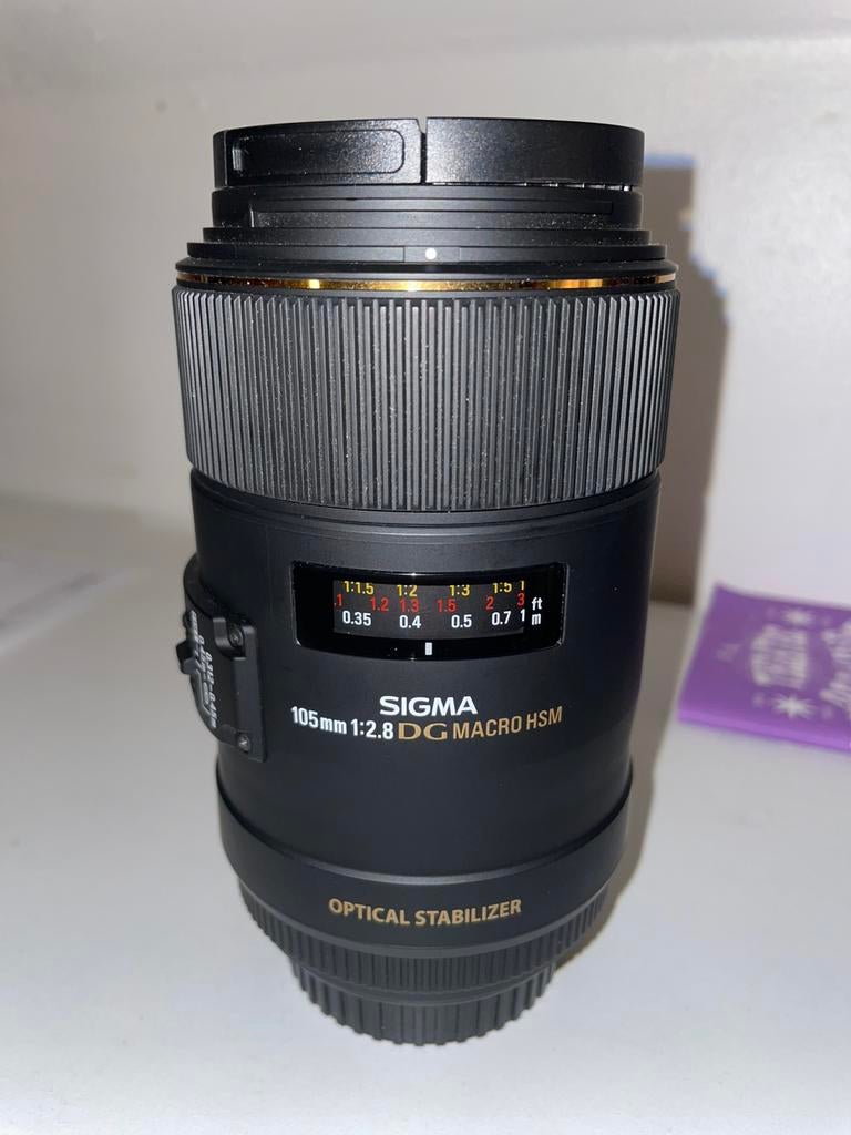 Objectif SIGMA macro 105mm Canon, Enlèvement ou Envoi, Comme neuf