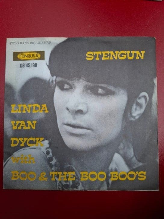 Stengun:Linda van Dyck with Boo &Boo Boo's, Gebruikt, 7 inch, Ophalen of Verzenden, Psychedelic Rock