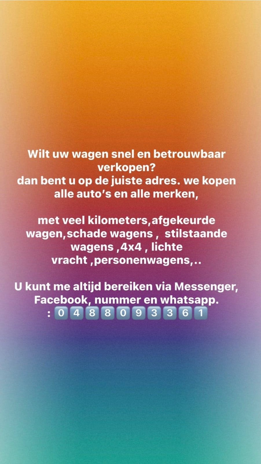 Eelijke auto opkoper  jouw tevredenheid is mijn prioriteit, Offres d'emploi, Emplois | Travail à domicile
