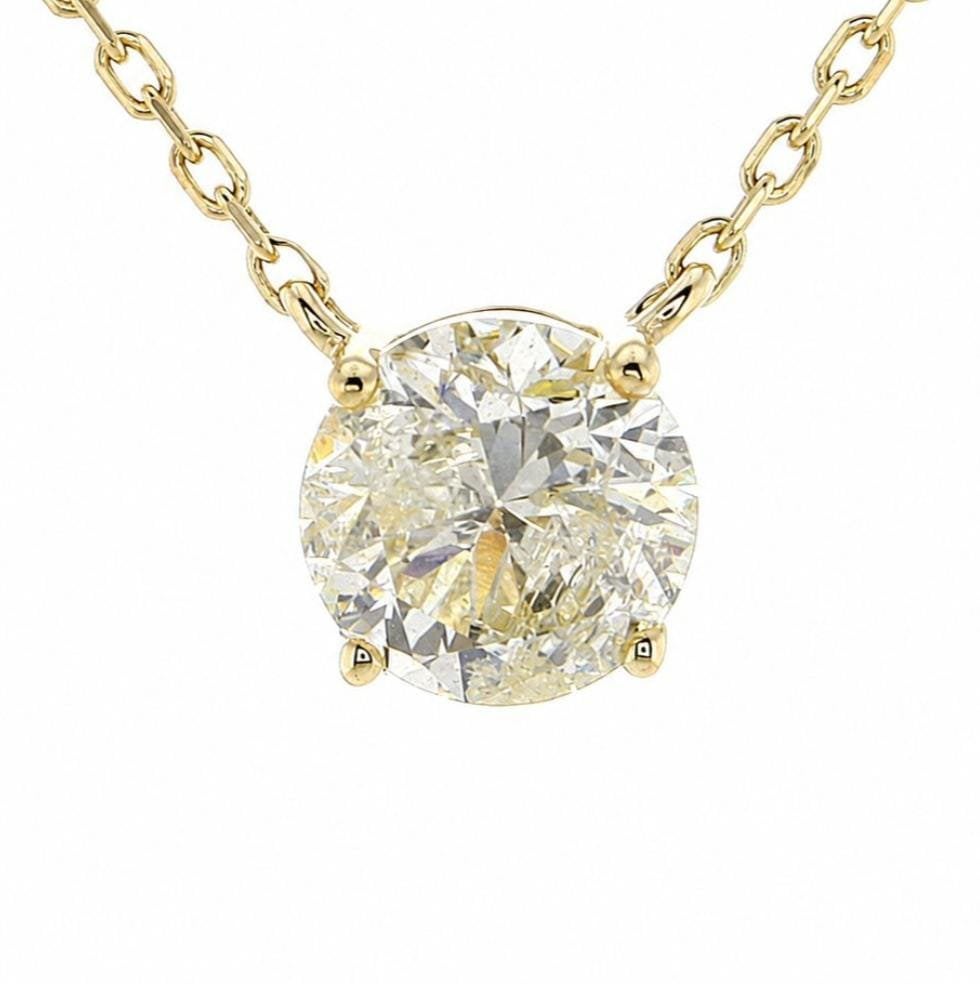 natuurlijke diamant - rond briljant, Handtassen en Accessoires, Ophalen of Verzenden, Zo goed als nieuw